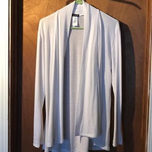 White womens cartigan